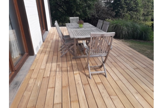 Lame de Terrasse Acacia 27 x 145