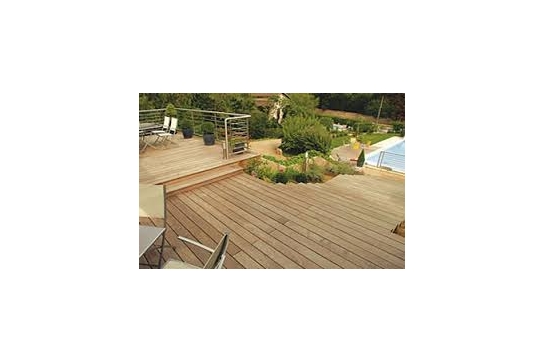 Lame de Terrasse Acacia 27 x 145